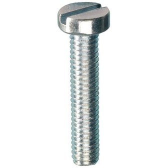 Metaalschroef ck M3x10mm ijzerverzinkt