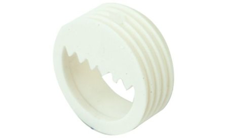 Ophangelement kst. wit 20x8,5mm 