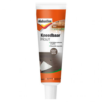 Alabastine kneedbaar hout donker eiken/noten 50 ml