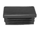 Insteekdop zwart 30x10mm