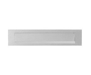 Briefplaat Hoppe rechthoekig 338x78mm met veer