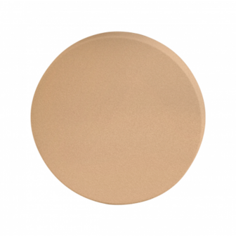 Blinde rozet rond 53x6mm Sand