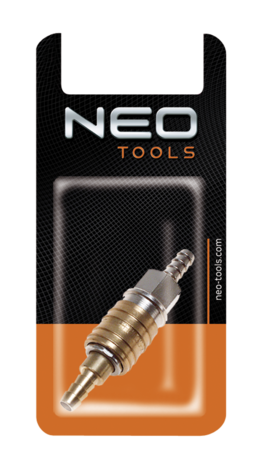 Neo Universele snelkoppeling 7mm + insteeknippel verpakking