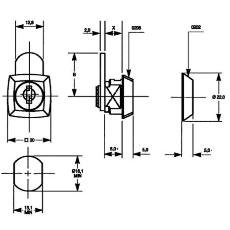 L&F automatencilinder 0202 tekening