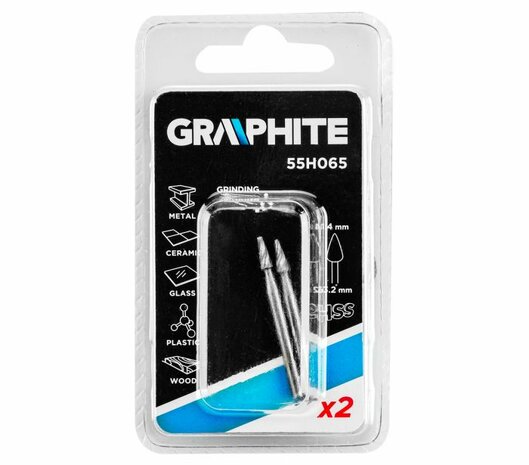 1,4mm Freesstift Schacht 3,2mm High Speed, Trapezium Model blister