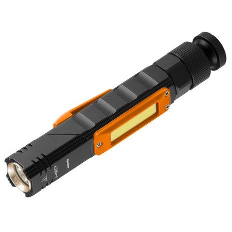 Zaklamp CREE XPE + COB LED op Accu