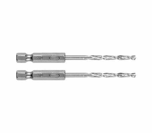 Metaalboor 3mm 1/4 (bit) aan sluiting