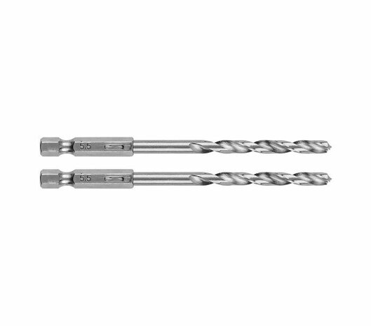 Metaalboor 5,5mm 1/4 (bit) aan sluiting