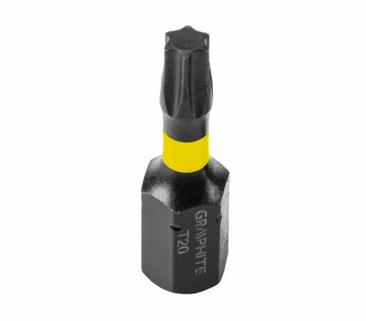 Impact bit TX20 x 25 mm, 20 st 1stuks