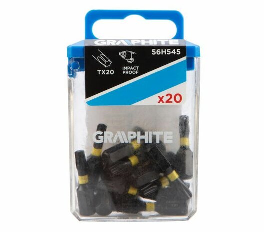 Impact bit TX20 x 25 mm, 20 st