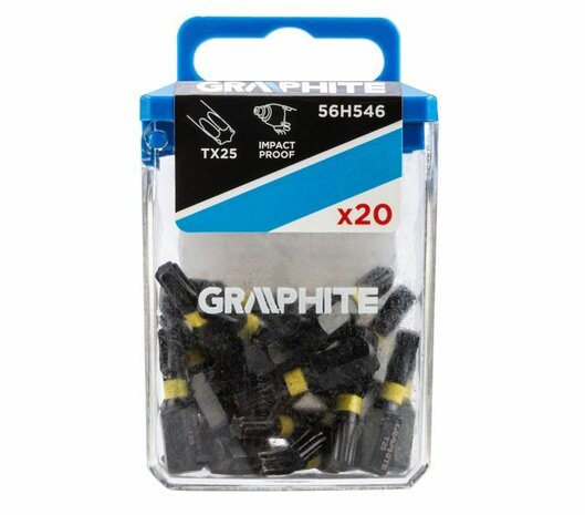 Impact bit TX25 x 25 mm, 20 st