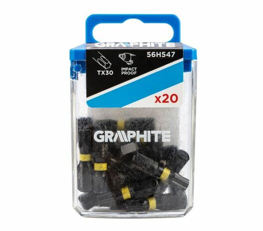 Impact bit TX30 x 25 mm, 20 st
