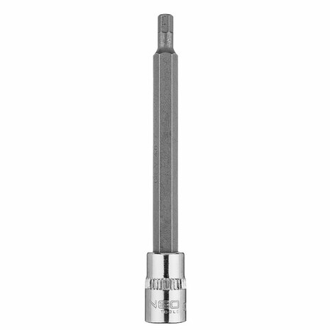 Bit dop 1/4 H4 (inbus) 87mm lang