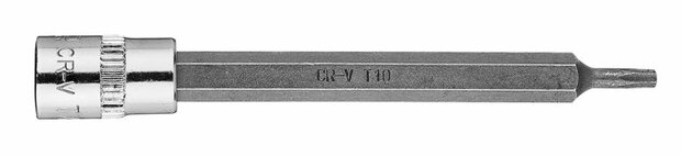 Bit dop 1/4 TX10 87mm lang horizontaal