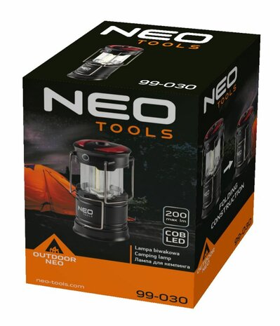Camping Lamp COB LED verpakking