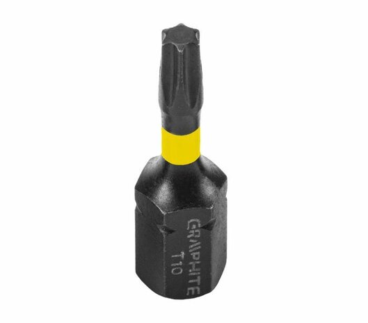 Impact bit TX10 x 25 mm, 20 st los