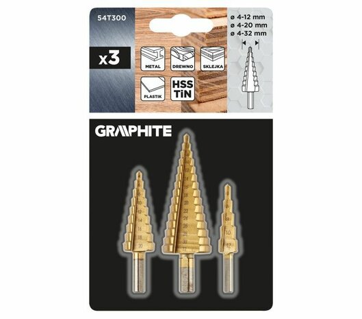 Trappenborenset 3 dlg verpakking