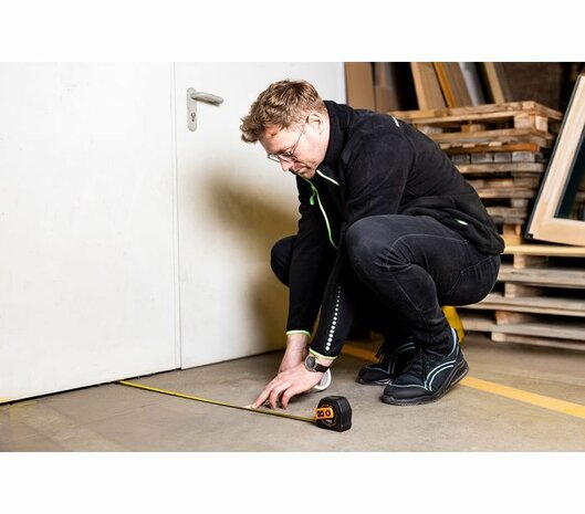 Laserafstandsmeter met rolmaat foto