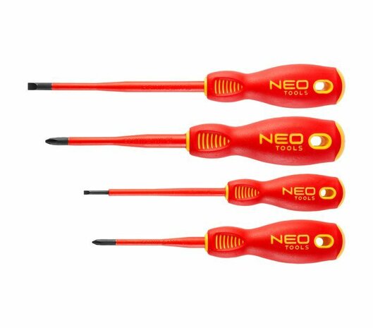 NEO Schroevendraaier set 4 delig 1000V extra dun