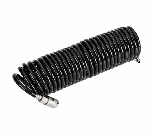 Persluchtslang spiraal 6,5x10mm, 5 meter