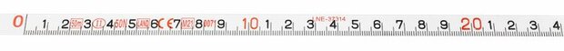 Landmeter 50meter Metaal lint