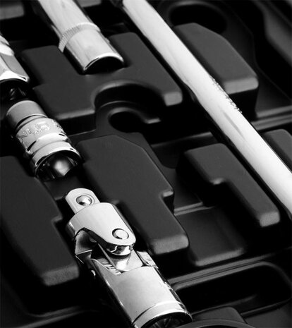 Doppenset 86 delig, 1/4 en 1/2 tools