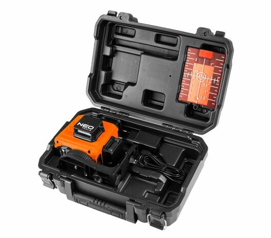 3D Kruis Laser, Rood koffer