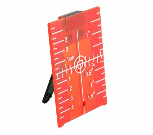 3D Kruis Laser, Rood plaat