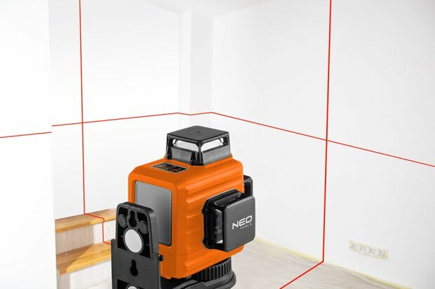 3D Kruis Laser, Rood lijnen