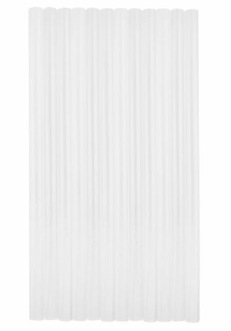 Lijmpatroon Transparant 250mm 11,2mm 12 stuks