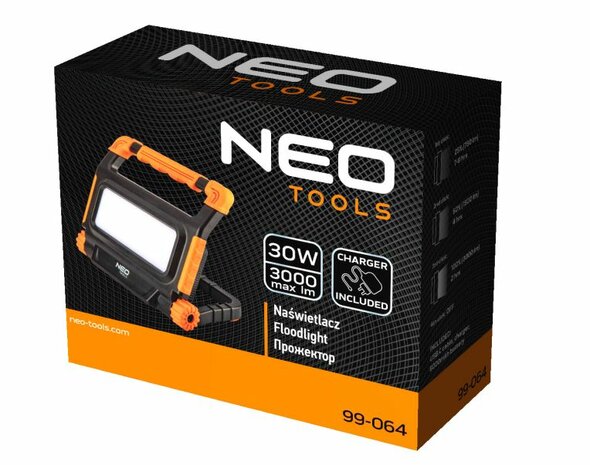 Werklamp 30w 3000Lm doos
