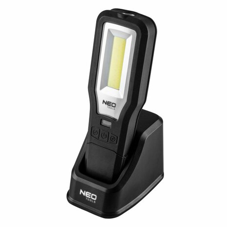 Werkplaats Lamp 550lm met laad station