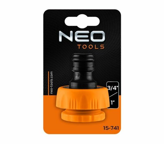 Kraan Koppeling 3/4" - 1" NEO verpakking