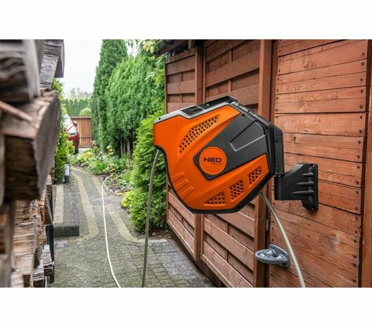 Automatische Slanghaspel 22 meter muur