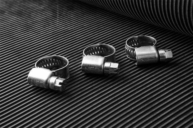Slangenklem 12-20 mm RVS 3 stuks foto