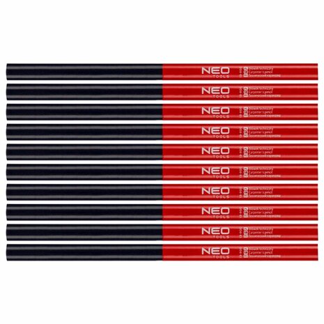 Technische Potloden Rood/Blauw 12st