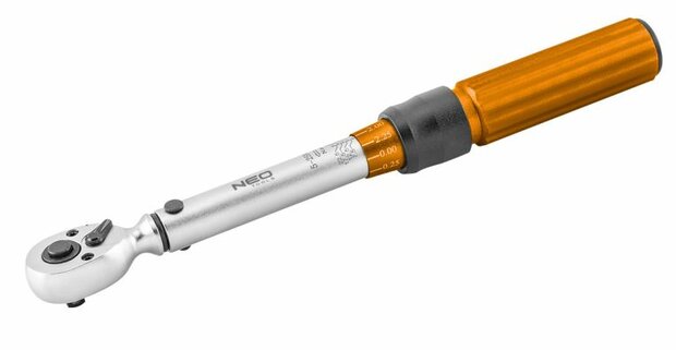 Moment sleutel set 1/4" 5-25Nm sleutel