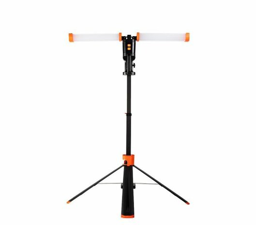 Dubbele lamp 360 graden 2x4300lm staand