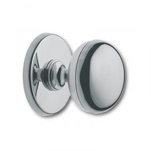 Voordeurknop Iris 56mm chroom