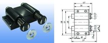 Duwspringslot magnetisch