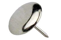 STALEN GLIJNAGEL VERNIKKELD 28 MM