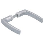Deurkruk blokmodel 110mm alu
