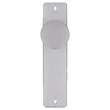 Deurschild alu F1 180x41mm knop