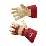 Handschoen Glovwork 400 rood Rundnerfleder