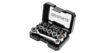 Graphite Bitset 24 delig met ratelsleutel