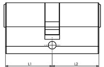 S2 Cilinder 30/45knop