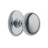Voordeurknop Iris 72mm PVD nikkel