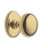 Voordeurknop Iris PVD messing