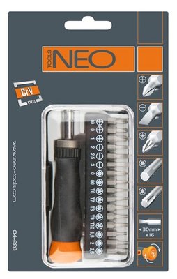 Microset met bits 17 delig