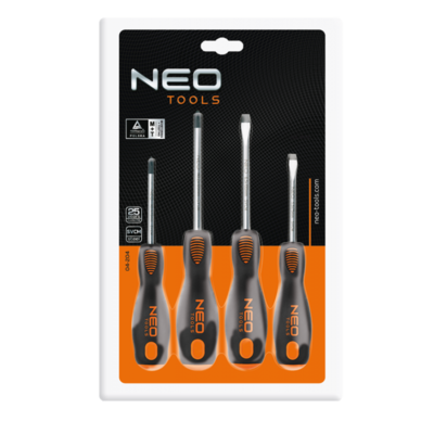 NEO Schroevendraaierset 4 Delig